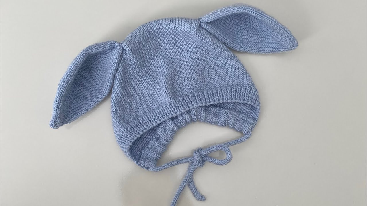 Tavşan kulaklı bere / loura şapka yapımı