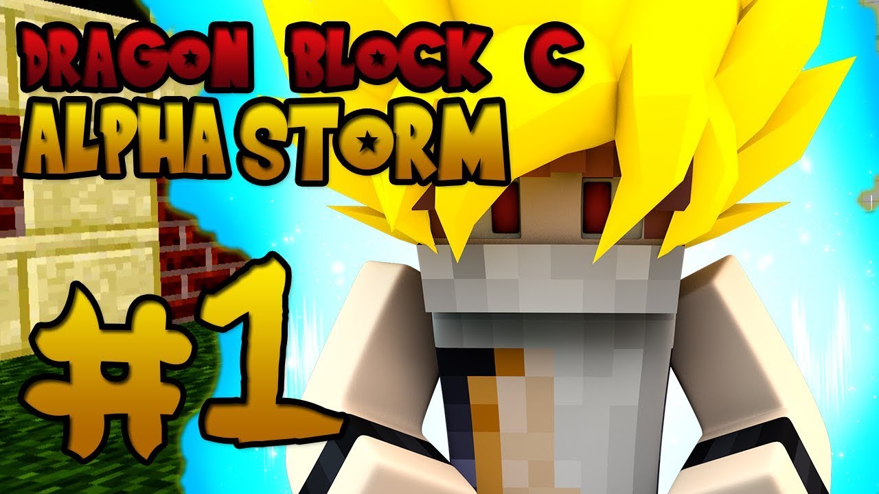 THE LEGEND RETURNS?! | Dragon Block C: Alpha Storm (Minecraft DBZ Server) | Episode 1