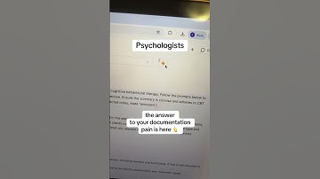 Use Psychologist-approved AI for clinical notes #psychologist #clinicalpsychologist #therapist