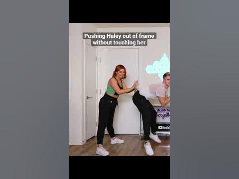 Pushing her out of frame without touching her - YouTube