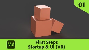 First Steps with Substance 3D Modeler - 01 Startup & UI (VR Mode) | Adobe Substance 3D