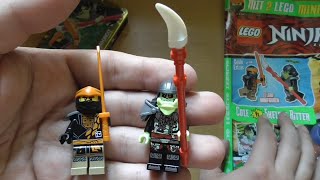 Taschendiebstahl, Ninja-Level Cole gegen Skelett-Krieger im Lego Ninjago Legacy Magazin 26
