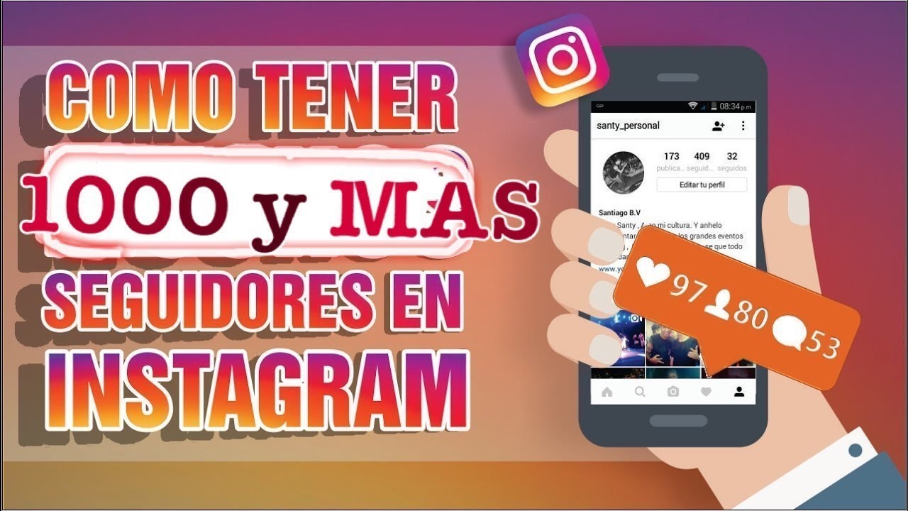Ten Un Millón De Seguidores Y Likes En Instagram. YouTube