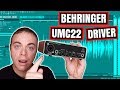 Behringer UMC22 Driver Setup - Behringer USB Audio Interface