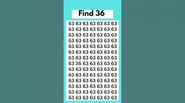 Find 36 #shorts #trending #viral #puzzle #mathpuzzle #puzzle #mathshorts #mathstricks #riddle #maths