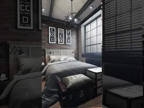 quick-look:-industrial-style-bedrooms-#shorts-|-and-then-there-was-style