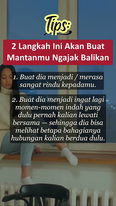 Cara Buat Mantanmu Pengen Balikan | #shorts #cinta #mantan