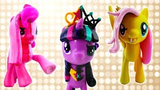 Compilation DIY MLP - Twilight Fluttershy and Pinkie Pie Split Pony Customs