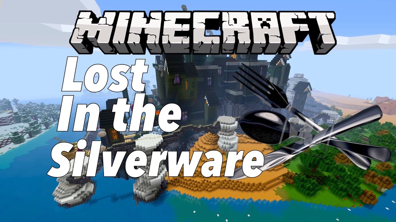 Minecraft Silverware Design LOST IN THE SILVERWARE - Minecraft Funny Moments - Minecraft Parkour w ...