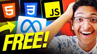 FREE Frontend Development Course by Facebook!🤯 Free Coding Course