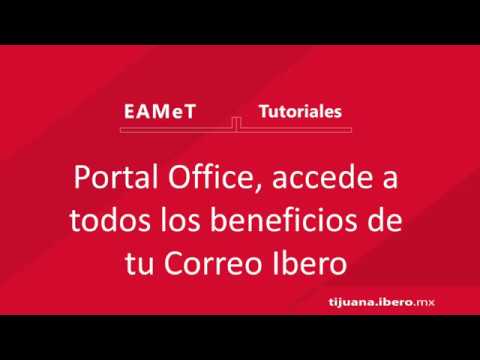 Portal Office, accede a todos los beneficios de tu Correo Ibero