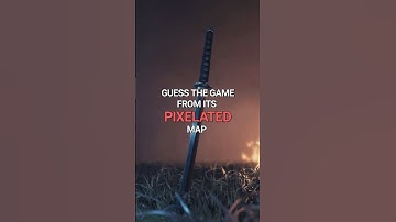 Guess the Game from its Pixelated Map #shorts #gaming #videogames #games #map #mapgame #guess #gamer