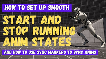 Stop And Start Running Animation States And How To Use Sync Groups - Unreal Engine 5 Tutorial
