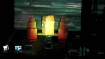 Modul8 Video Mapping Test 2 @ Teatro Boulevard Theatre 2010