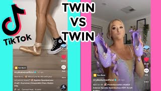 POINTE SHOE TIK TOK CHALLENGE (TWIN VS TWIN)