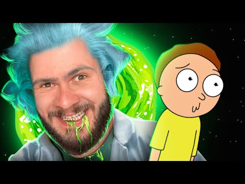 Видео: Рик и Морти мобилна игра Pocket Mortys пародии Pok Mon