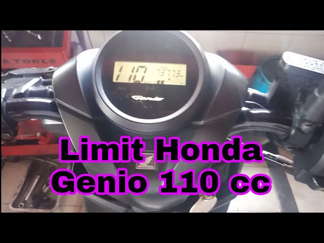 Batas kecepatan CC Honda genio 110cc standar tanpa beban class=