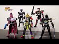 装動 仮面ライダーセイバー BOOK6 & 仮面ライダーゼロワン & 仮面ライダージオウ VS 仮面ライダーディケイド 最光シャドー エックスソードマン ディケイドコンプリートフォーム21 レビュー