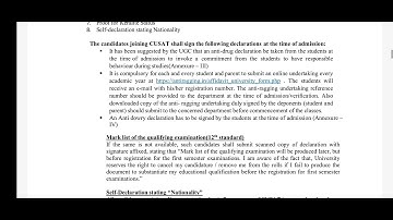 CUSAT 2025 BTech Second allotment published instructions