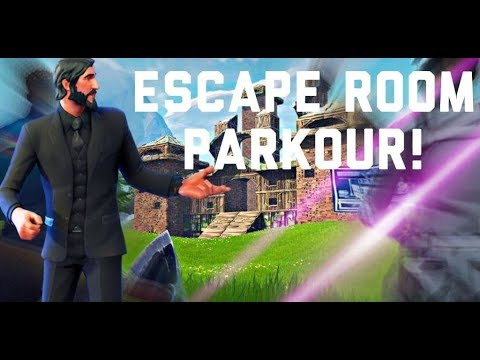 How To Complete Thane181 Escape Room Parkour Fortnite Youtube