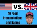 WHAT DO THEY CALL IT? American Reacts to AMERICAN vs BRITISH English **40 DIFFERENCES**