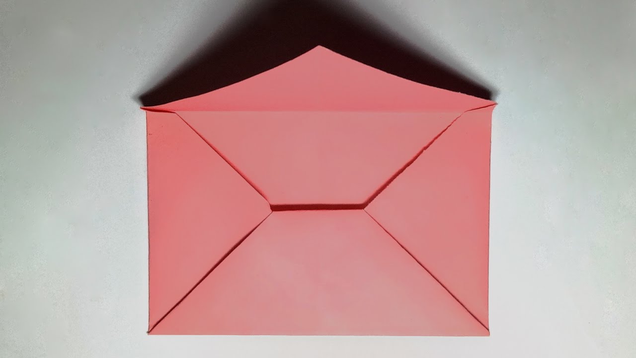 Paper Envelope - How to Make a Paper Envelope Without Glue or Tape ...