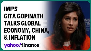 IMF's Gita Gopinath discusses global inflation, geopolitical risks, ECB rate cuts, trade