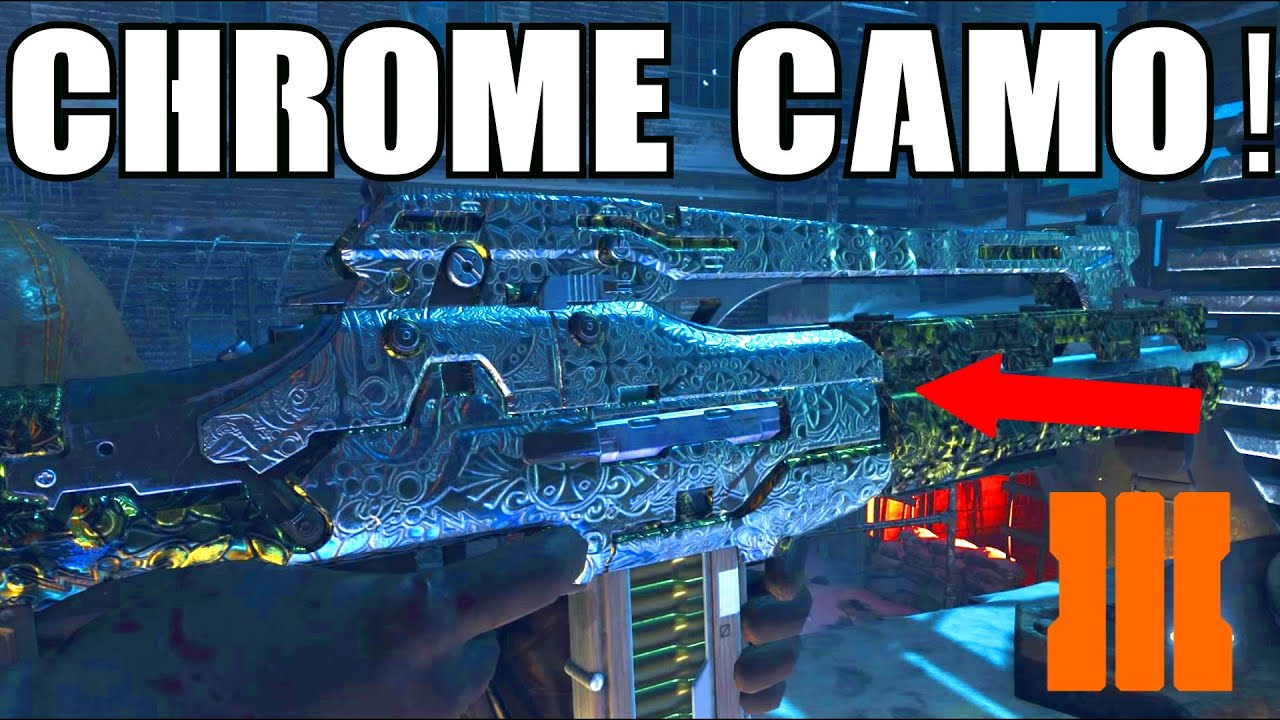 CHROME PAINT JOB BLACK OPS 3! YouTube