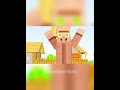A Day In The Life Of A Minecraft Villager😔#minecraft #shorts