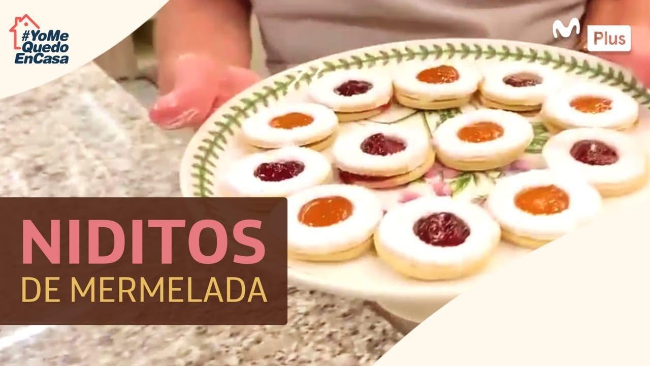 #QuédateEnCasa | Receta de niditos de mermelada: paso a paso | Dulces Secretos