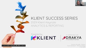 Klient Success Series - Keynote on Analytics & Reporting - February 17th, 2021