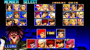 The King of Fighters 97 Unlock Characters [HD 60fps]