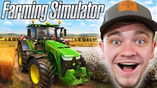 I Played Farming Simulator for the First Time! screenshot 2