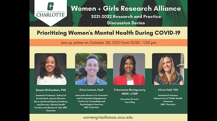 W+GRA's October 2021 panel on "Prioritizing Women'...