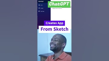ChatGPT Creates App from Sketch #aiprogramming