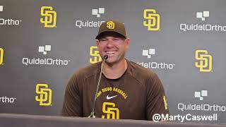 Craig Stammen on Padres blowout over Brewers,  being tied in wild card race and Rengifo's revenge HR