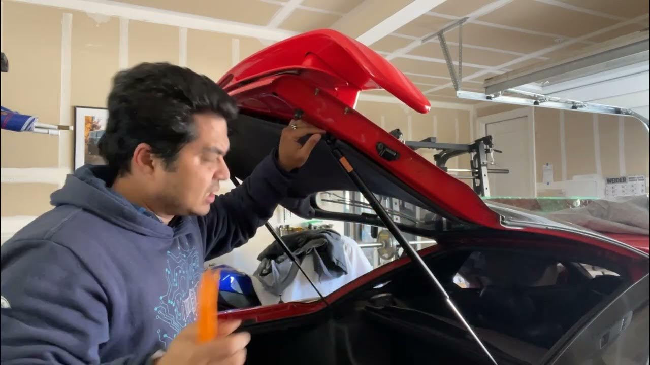 1992 Mitsubishi 3000GT VR4 Active Aero Replace Ordeal Finally