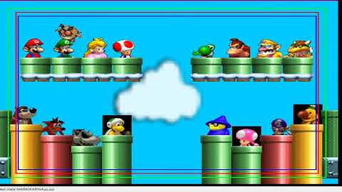 Mario Kart 64 Hooting Mod 4P Battle Mode!!!