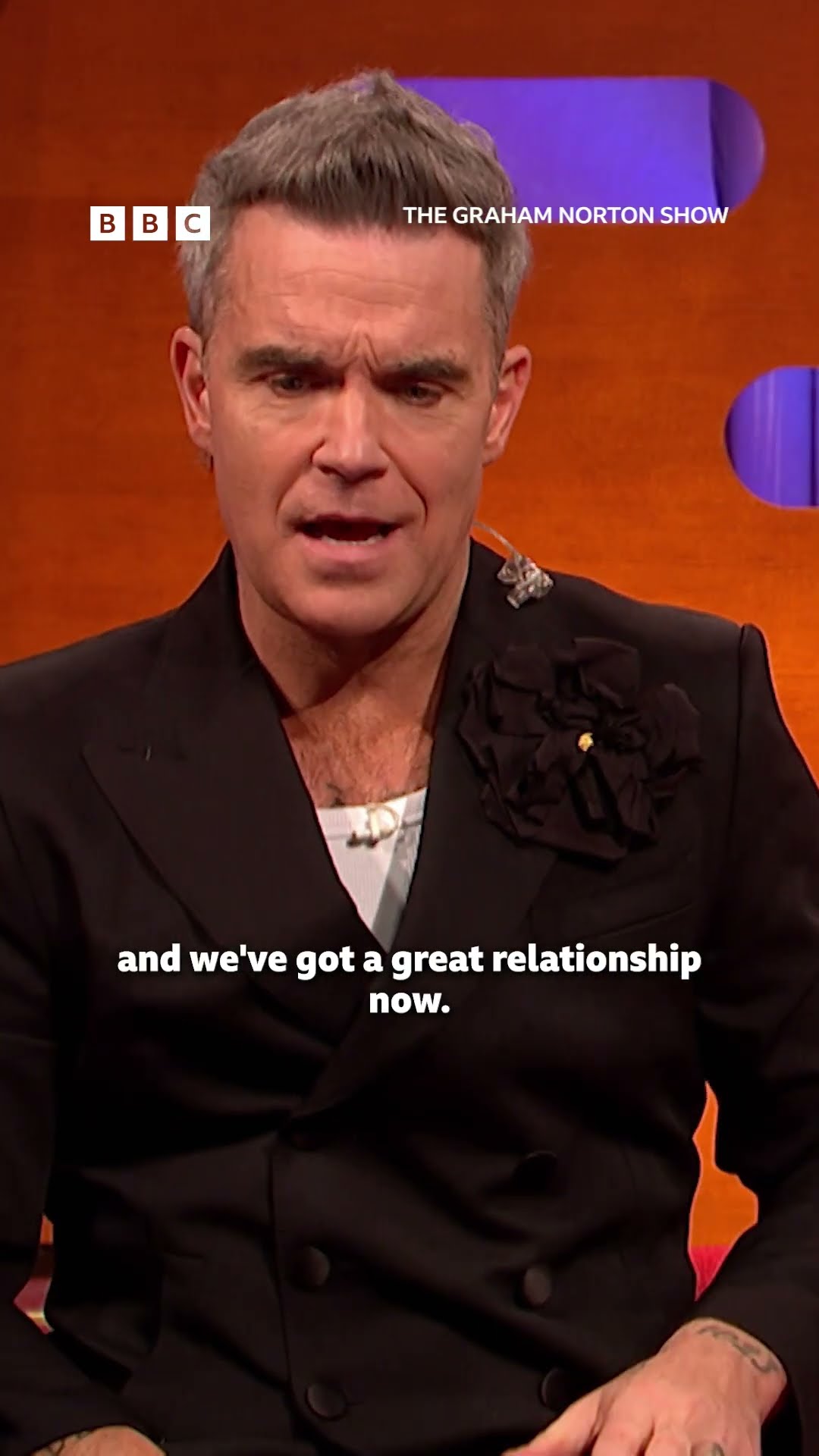 Robbie Williams discusses how he feels about those he may have offended in his new film ‘Better Man'