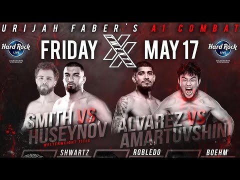 URIJAH FABER'S A1 COMBAT 20 | Streaming LIVE and FREE!