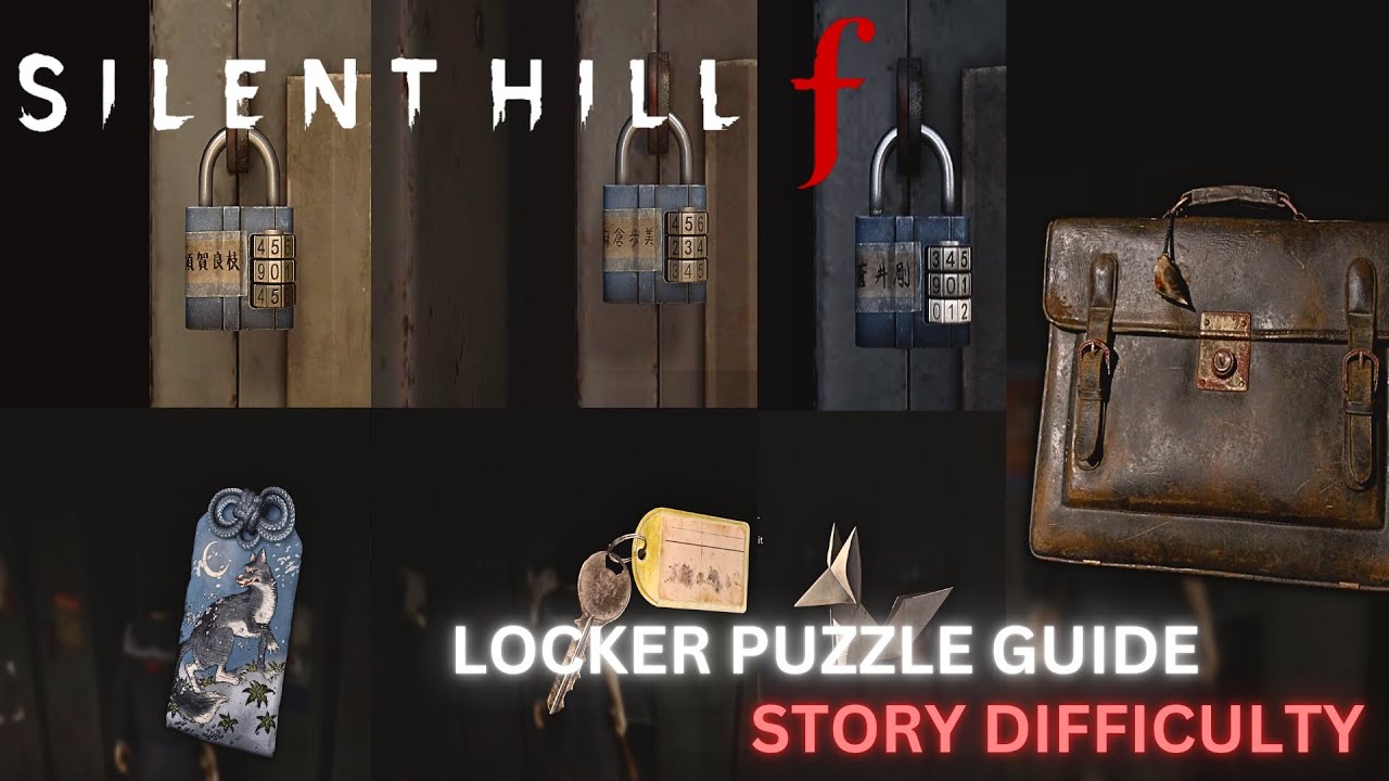 Silent Hill f – Locker Puzzle Guide (Story Difficulty) | All Locker Codes & Solutions