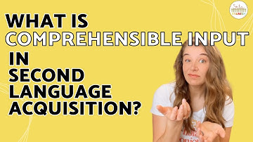What is Comprehensible Input in Language Acquisition? What does CI look like in Spanish Class?