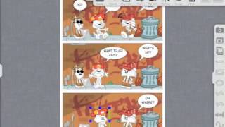 Comic Maker HD Tutorial - How easy to create a cute comic! screenshot 5