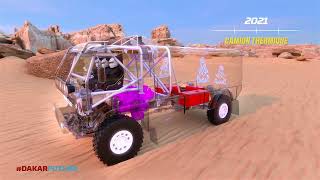 3D VIDEO - Truck Dakar #dakarfuture