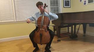 Bach Cello Suite No. 3 in C Major, Prelude