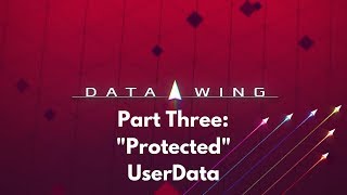 Data Wing Part 3: "Protected" UserData