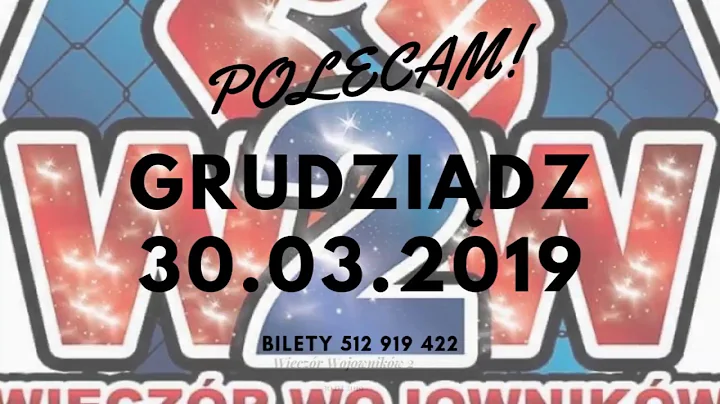 Zapowiedz Gali Wieczr Wojownikw 2 - Misko, Phatian...