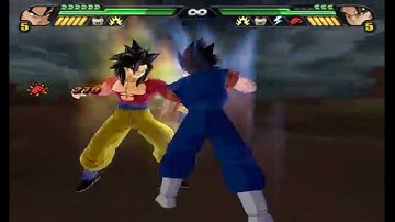 Vegito vs SSJ4 Goku