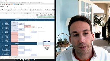 2017 March Madness Bracket Google Sheet