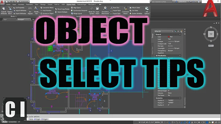 Master Efficient Object Selection in AutoCAD